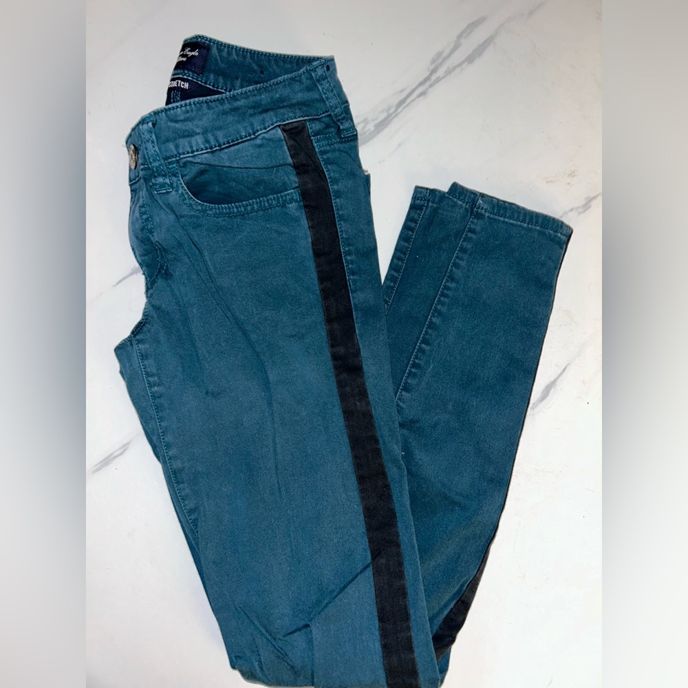 American Eagle Pin Stripe Jegging